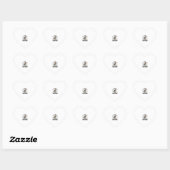 Grappig Duits herdershond Halloween kostuum hond o Hart Sticker (Vel)