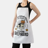 Grappig Duits herdershond Halloween kostuum hond o Schort (Insitu)