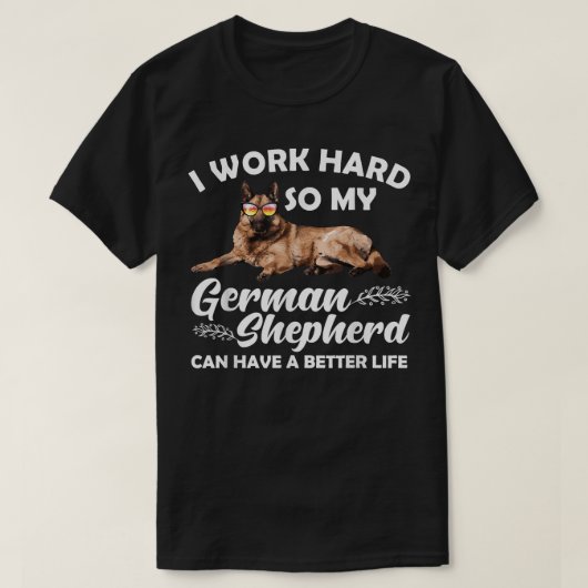 Grappig Duits Shepherd Design for Men Women Kinder T-shirt (Design voorkant)