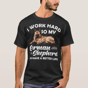 Grappig Duits Shepherd Design for Men Women Kinder T-shirt