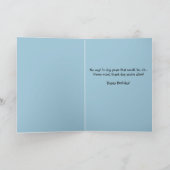 Grappig Duits Shepherd Puppy 50th Birthday Card Kaart (Binnen)