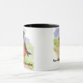 Grappig, Early Bird krijgt de Coffee Robin Mok (Midden)