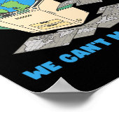 Grappig Earth Day Shirt voor vrouwen Mannen Save t Poster (Hoek)