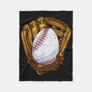 Grappig Easter Egg Baseball Egg Hunting Paasdag M Fleece Deken