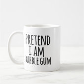 Grappig Easy Lazy Halloween doen alsof ik ben Bubb Koffiemok (Links)