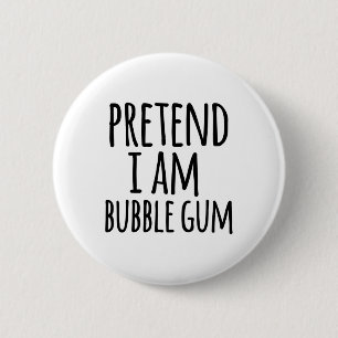 Grappig Easy Lazy Halloween doen alsof ik ben Bubb Ronde Button 5,7 Cm