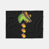 Grappig Eatingtacos Cinco De Mayo Boys Kinder Boys Fleece Deken (Voorkant (Horizontaal))