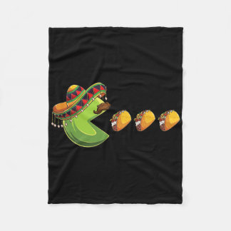 Grappig Eatingtacos Cinco De Mayo Boys Kinder Boys Fleece Deken