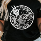 Grappig echtscheiding, narcist T-shirt