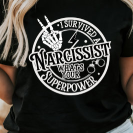 Grappig echtscheiding, narcist T-shirt