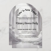 Grappig Echtscheiding Vrijheid Viering Single Glam Kaart (Voorkant / Achterkant)