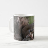 Grappig eekhoorntje Mok, oh gek, ik ben uit koffie Koffiemok (Voorkant links)