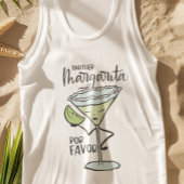 Grappig Een andere Margarita Por Favor Tanktop