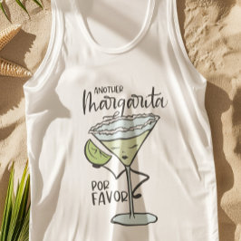 Grappig Een andere Margarita Por Favor Tanktop