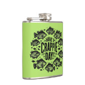 Grappig Een Crappie Dag Gevist Heupfles (Rechts)