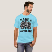 Grappig Een Crappie Dag Gevist T-shirt (Voorkant volledig)