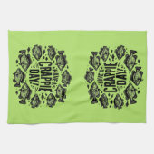 Grappig Een Crappie Dag Gevist Theedoek (Horizontaal)