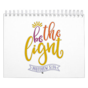 Grappig een licht in deze wereld kalender