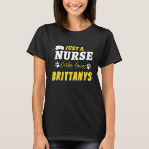 Grappig een verpleegster die van de Britse gezondh T-shirt