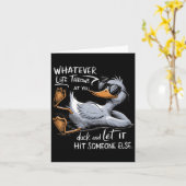 Grappig Eend Graphic T - shirts Mannen Vrouwen Gra Kaart (Gele Bloem)