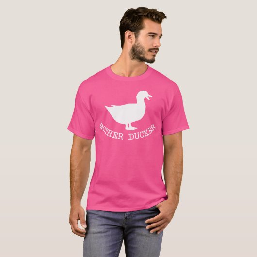 Grappig Eend Jacht Shirt Moeder Ducker Tshirt (Voorkant volledig)