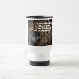 Grappig Eend Jagen Chocolade Lab Camo Koffie Mok