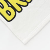 Grappig eend je borstkanker bewustzijn overleven fleece deken (Hoek)