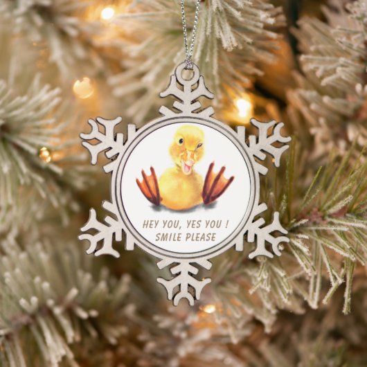 Grappig Eend Kerst Ornament (Boom)