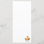 Grappig Eend Menu Glimlachen - Aangepaste tekst (Achterkant)