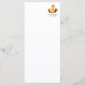 Grappig Eend Menu Glimlachen - Aangepaste tekst (Voorkant)