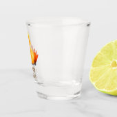 Grappig Eend Shot Glas - Cheers (Rechts)
