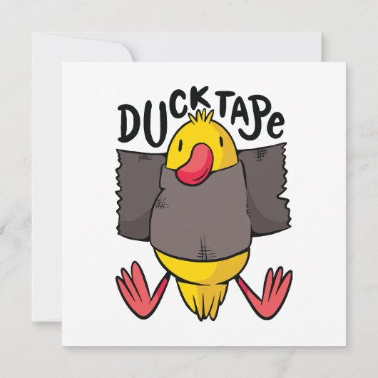 Grappig Eend Tape (Achterkant)