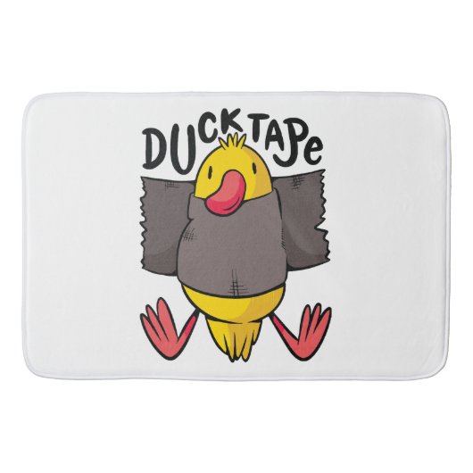Grappig Eend Tape Badmat (Voorkant)
