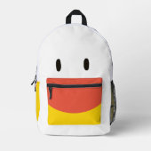 Grappig eend wit Sinaasappel geel schattig dier Bedrukte Rugzak (Voorkant)