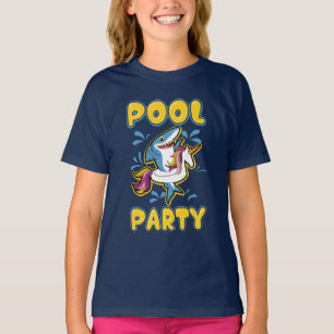 Grappig Eenhoorn Pool Party T-shirt