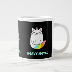 Grappig, eenhoorn-regenboogkatkoffie-mok grote koffiekop