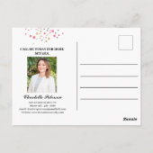 Grappig eenhoorn thema net vermeld ONROEREND GOED Briefkaart (Achterkant)