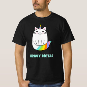 Grappig-eenhoornregenboogkat T-Shirt
