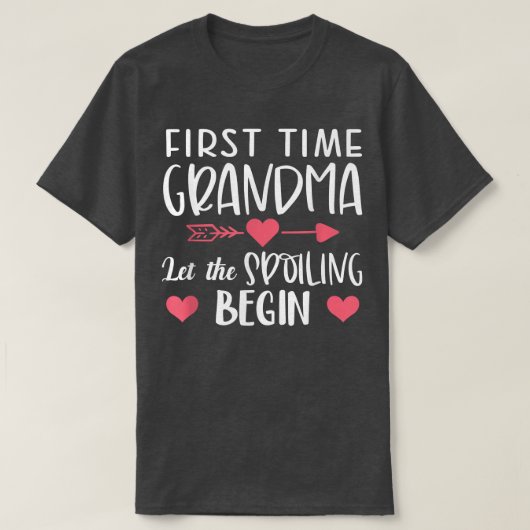 Grappig, eerste keer dat oma laat zien dat het spi t-shirt (Design voorkant)