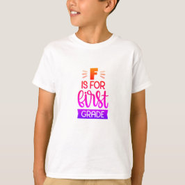 Grappig eersteklas kind cadeau t-shirt