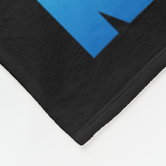 Grappig Eet Slaap Toch Herhaal  Fleece Deken (Hoek)