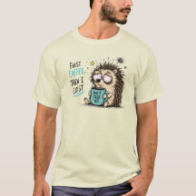 Grappig Egel Koffie Liefhebber Design