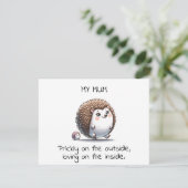 Grappig egel Pun Moederdag Gift (Staand voorkant)