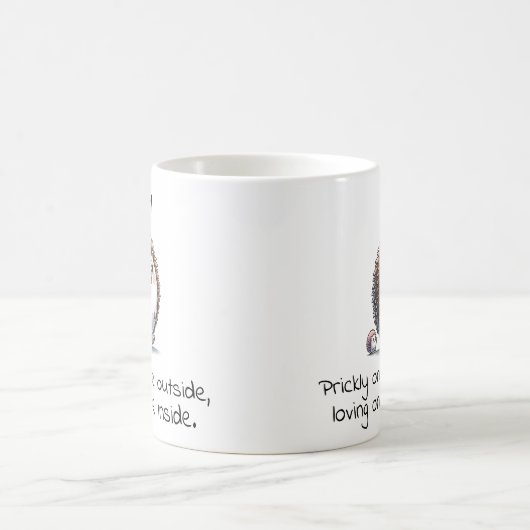 Grappig egel Pun Moederdag Gift Koffiemok (Center)