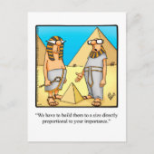 Grappig Egyptisch Humor Briefkaart (Voorkant)