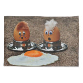 Grappig ei kussensloop (Achterkant)