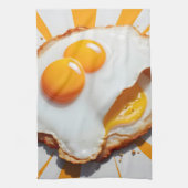 Grappig ei theedoek (Verticaal)
