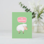 Grappig Eid Mubarak Feestdagenkaart (Staand voorkant)