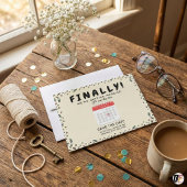 Grappig Eindelijk Trouwen Uitgestelde Bruiloft Save The Date