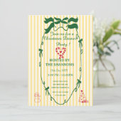 Grappig Elegant Kerstfeest Kaart (Staand voorkant)